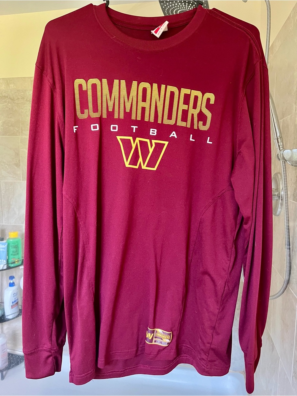 Washington Commanders long sleeve tee